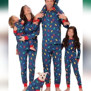 🔴 Will drop to $20 for CCO Men's‼️HP🎊Family Christmas Lightbulb PJs - MEN'S XL
